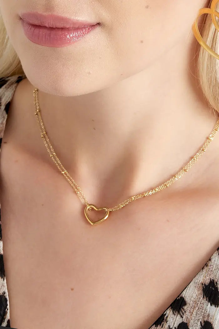 Elegant heart Neckless
