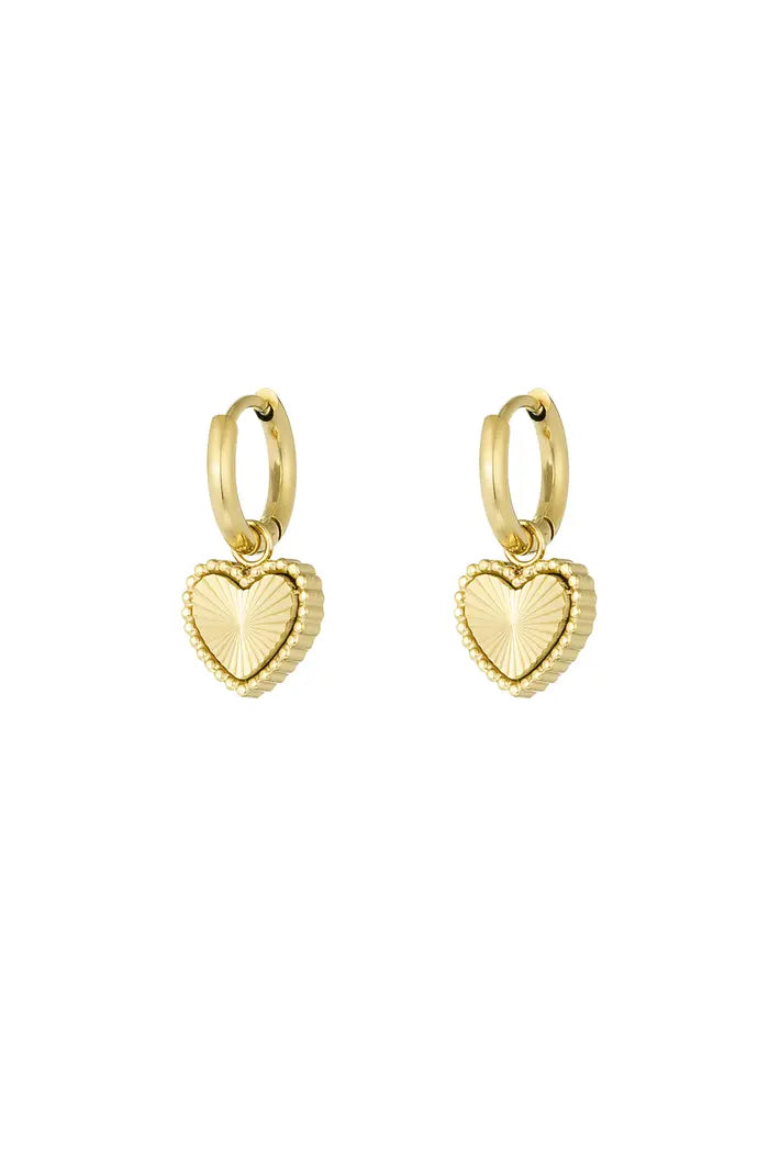Heart earrings