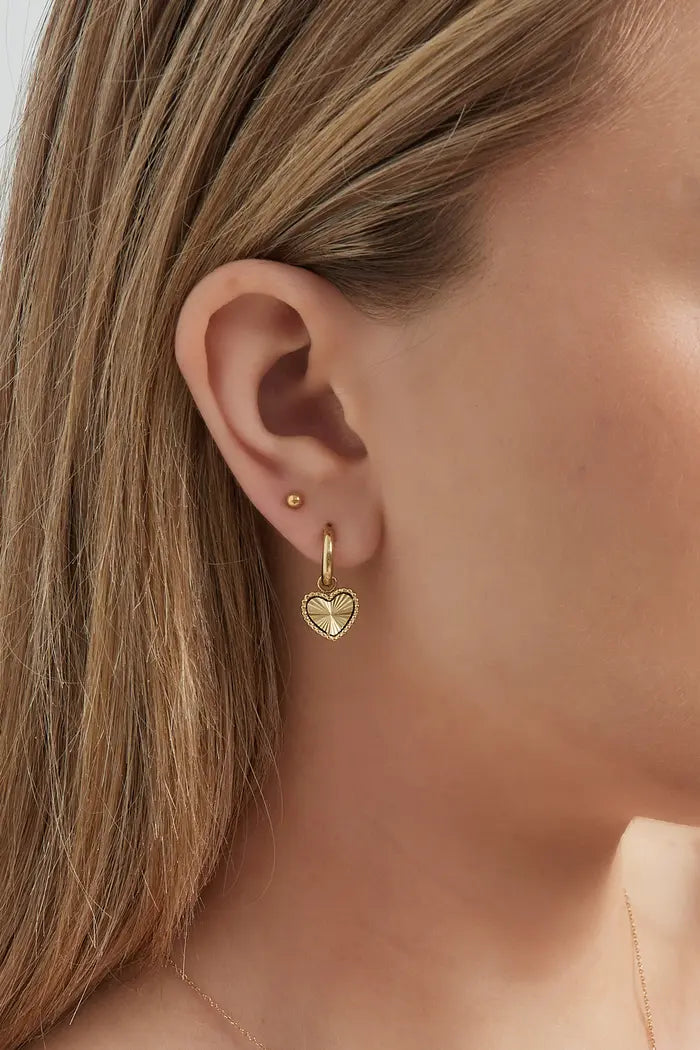 Heart earrings