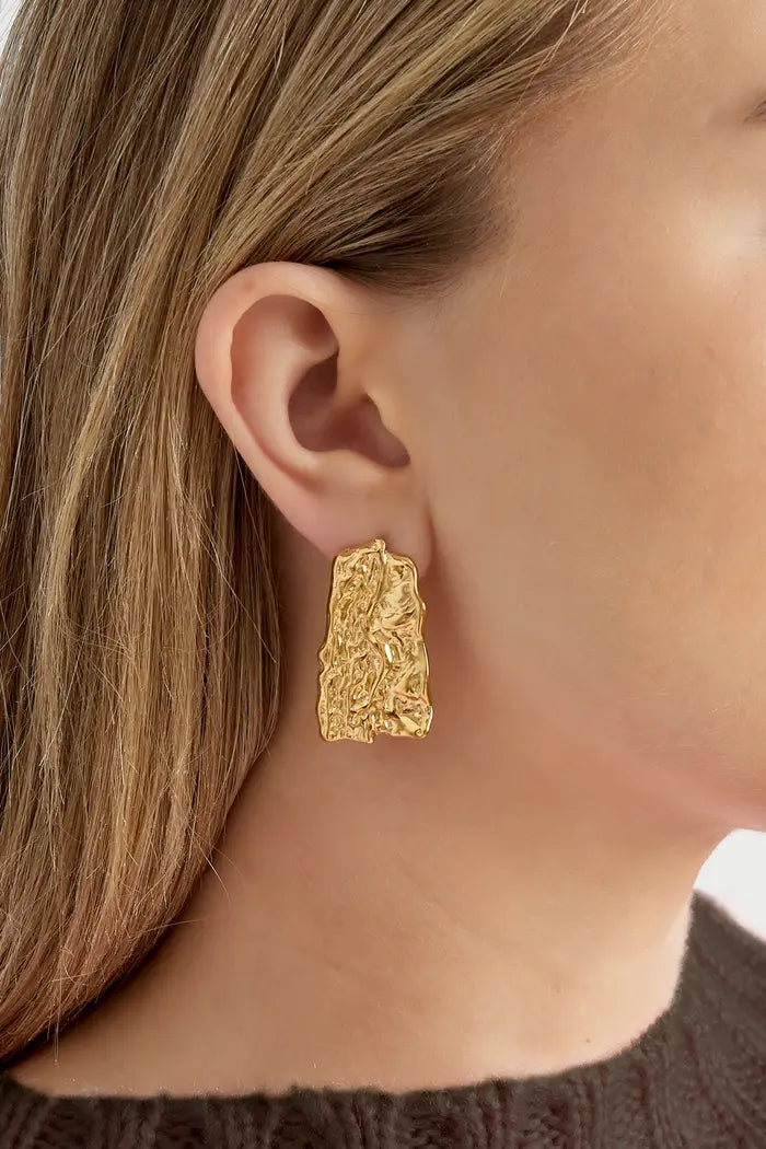 Sweet deluxe structure earring