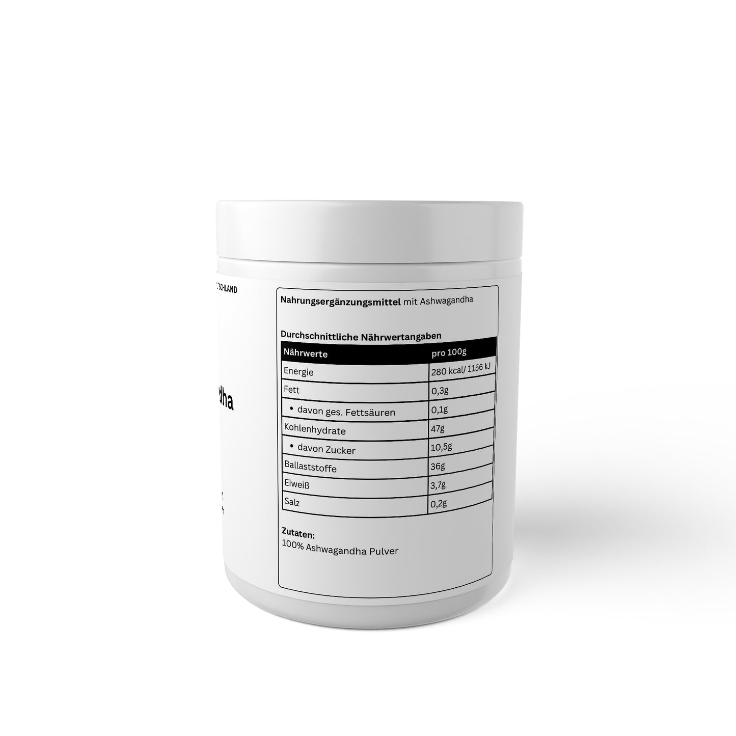 Ashwagandha Pulver - 500g