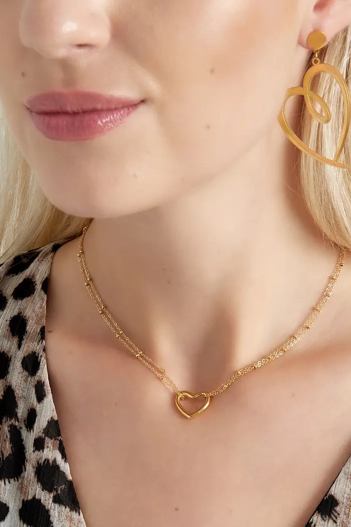 Elegant heart Neckless