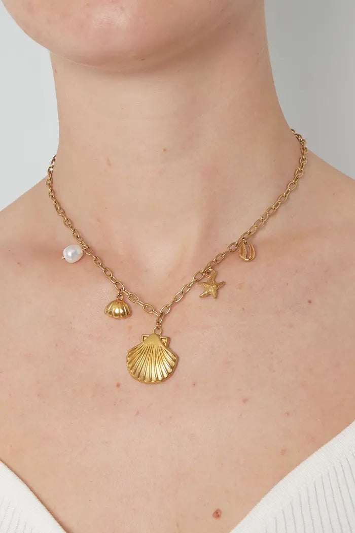 Seashell charm Neckless