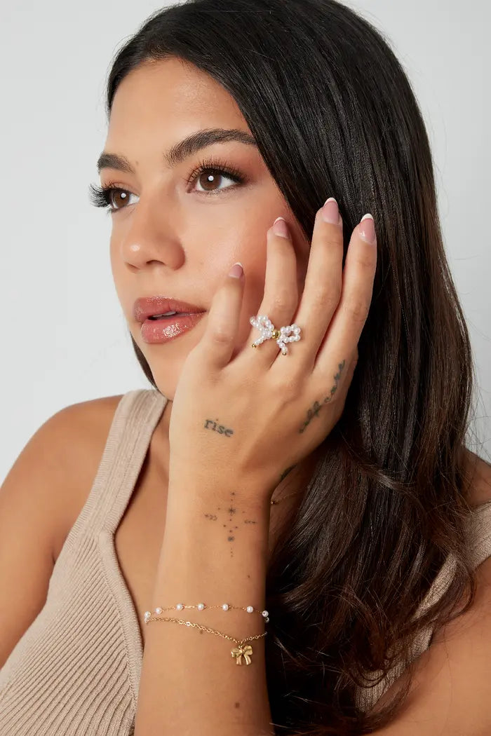 Pearl bowl Ring