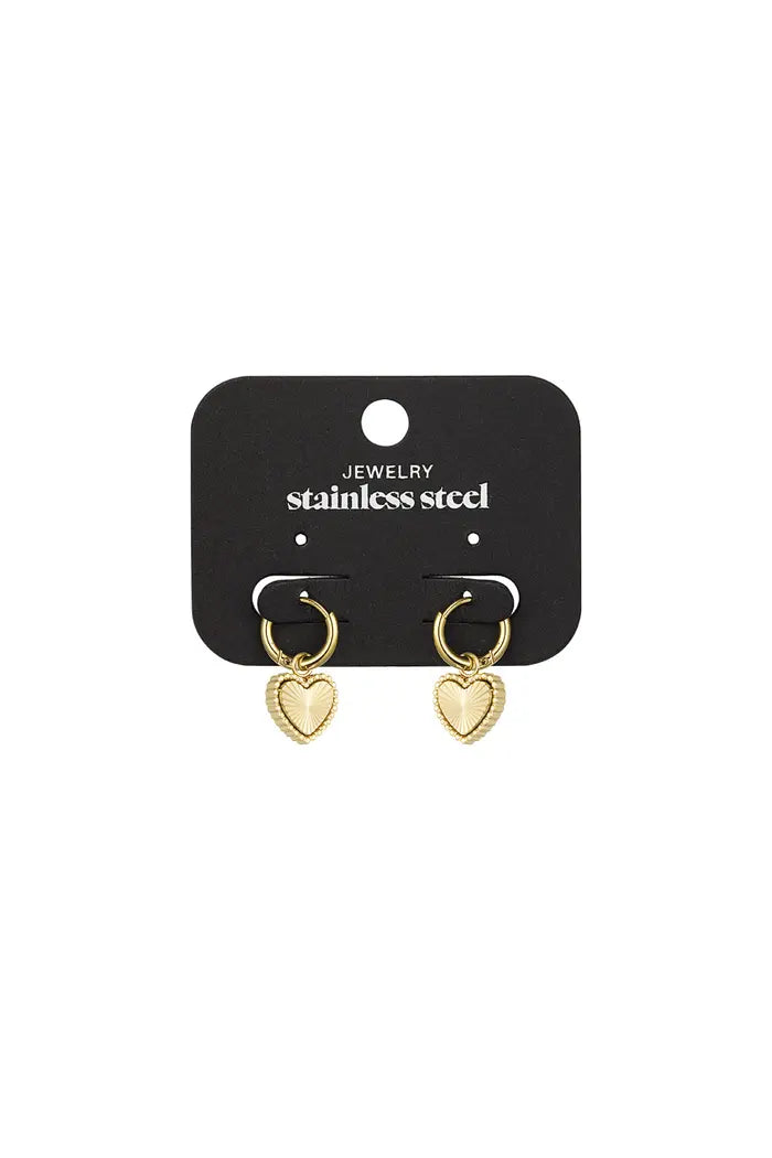 Heart earrings