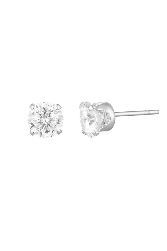 Ear studs stone earrings 925 sterling silver