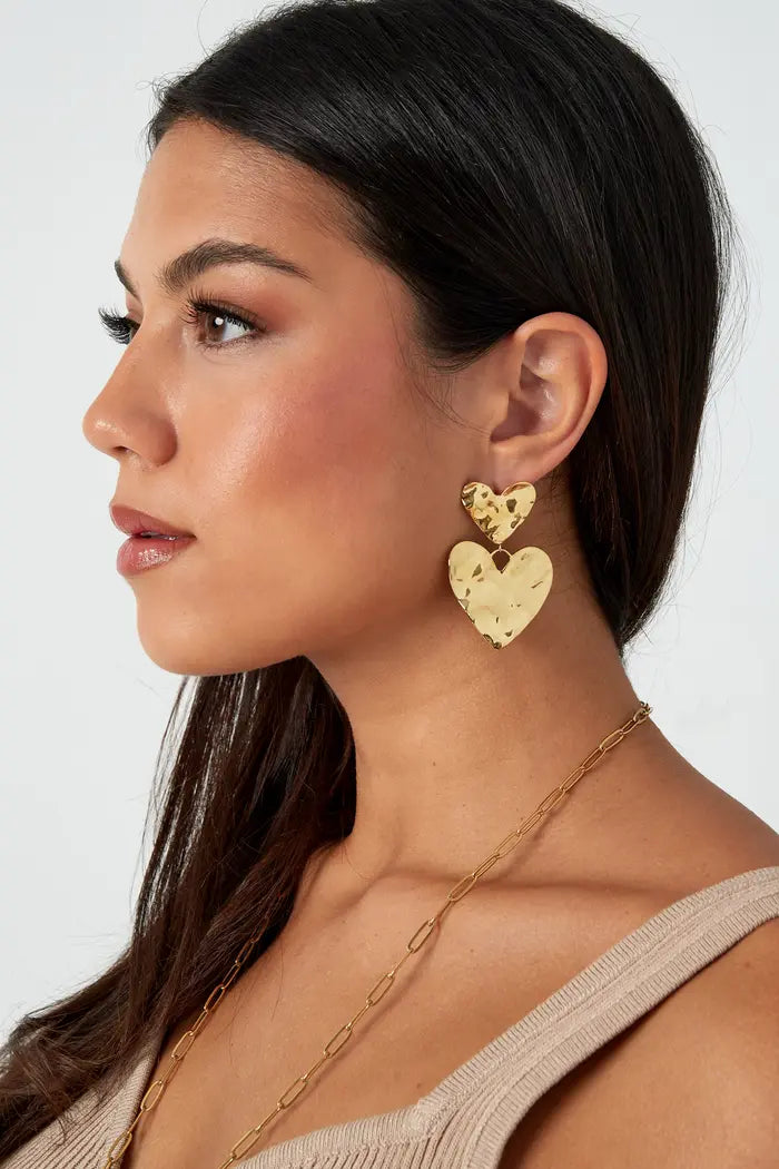 Extra Love structure earrings