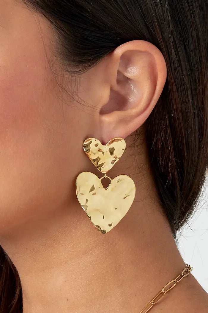 Extra Love structure earrings