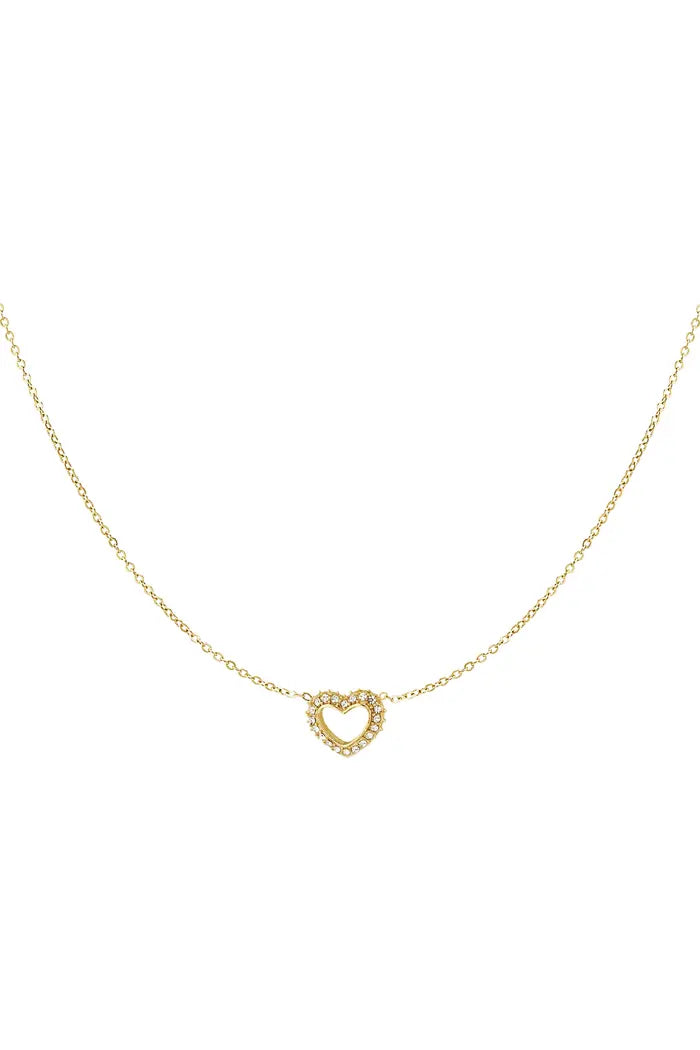 Diamond Heart Neckless