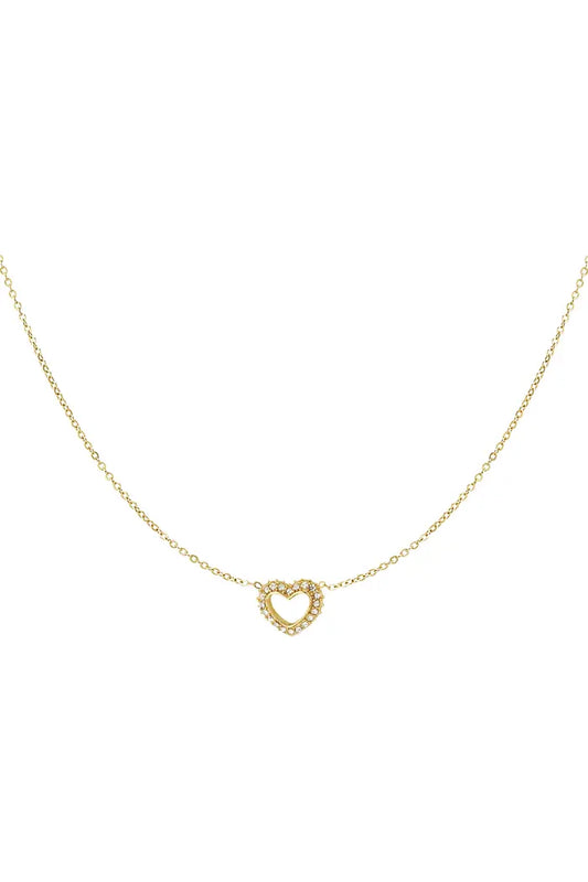 Diamond Heart Neckless