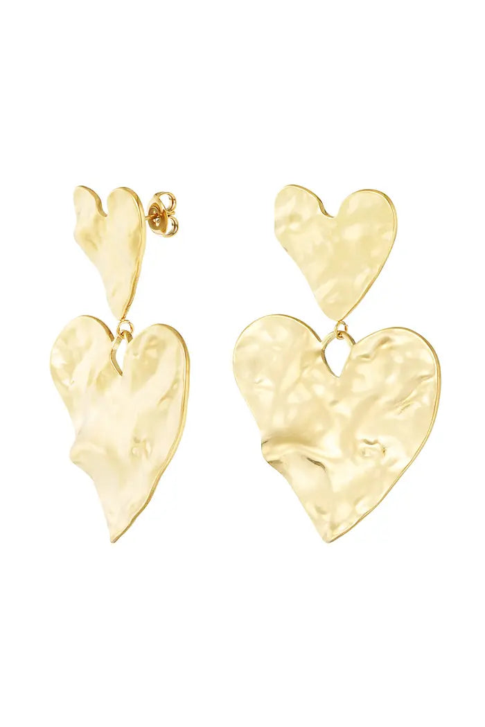 Extra Love structure earrings