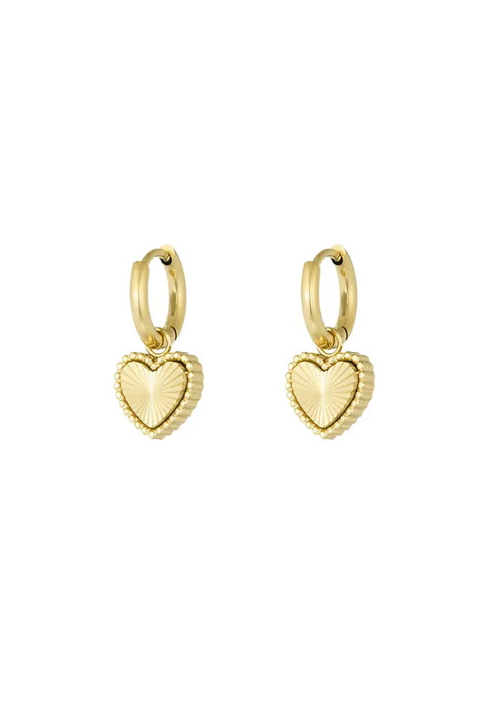 Heart earrings