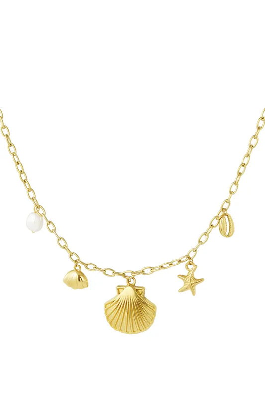 Seashell charm Neckless