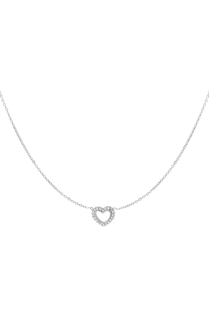 Diamond Heart Neckless